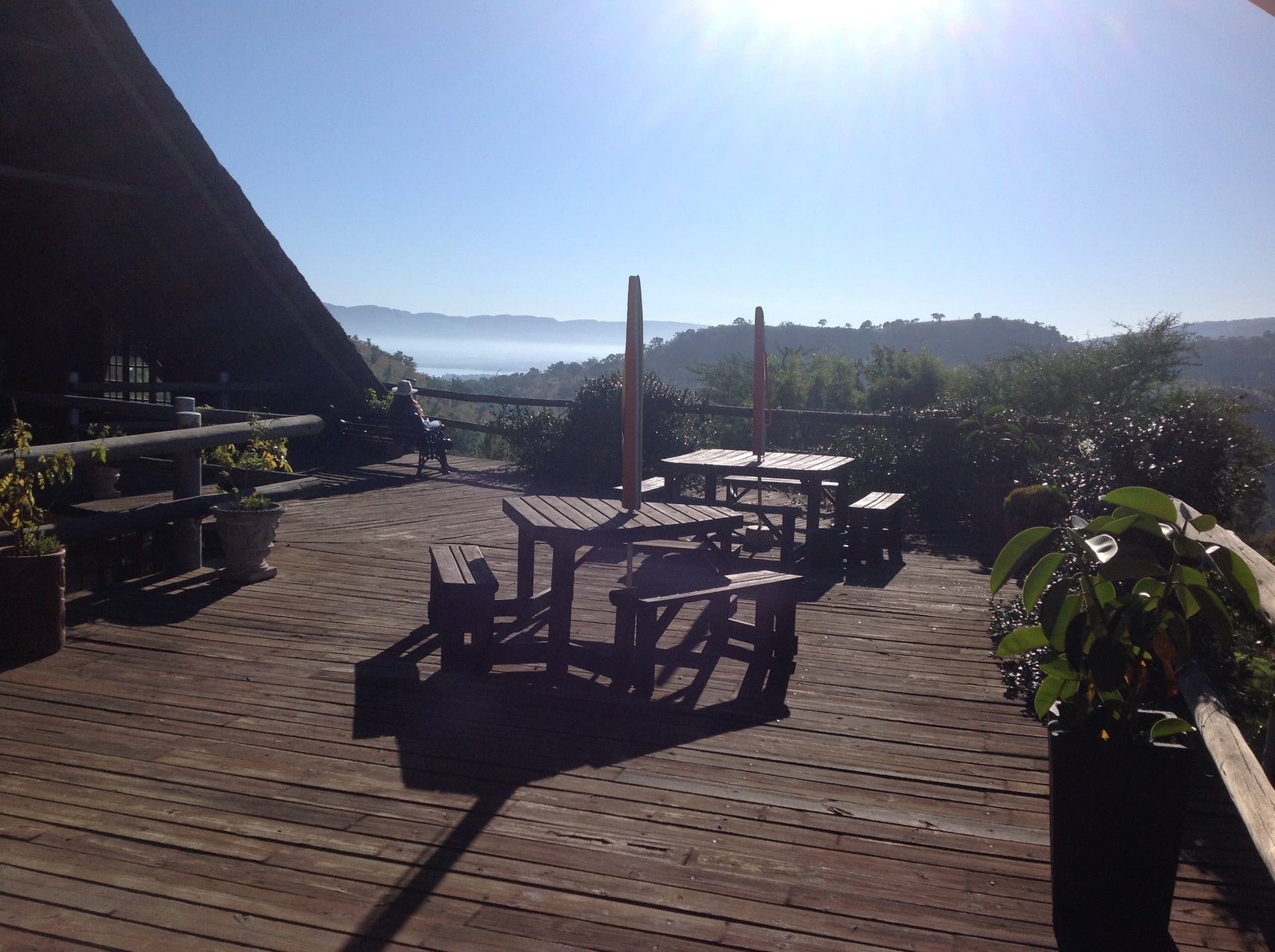 Upper deck overlooking Hartbeespoort Dam